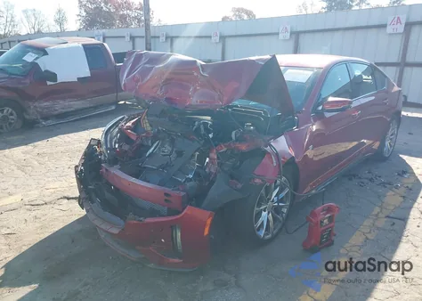 2023 Cadillac Ct5 Sport z USA, uszkodzony, nr VIN 1G6DP5RK7P0133818